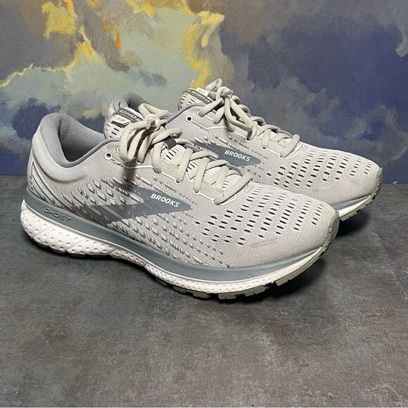 Brooks Ghost 13 1203381B051 Women's Gray Running Shoes Size 9.5B - Picture 1 of 16